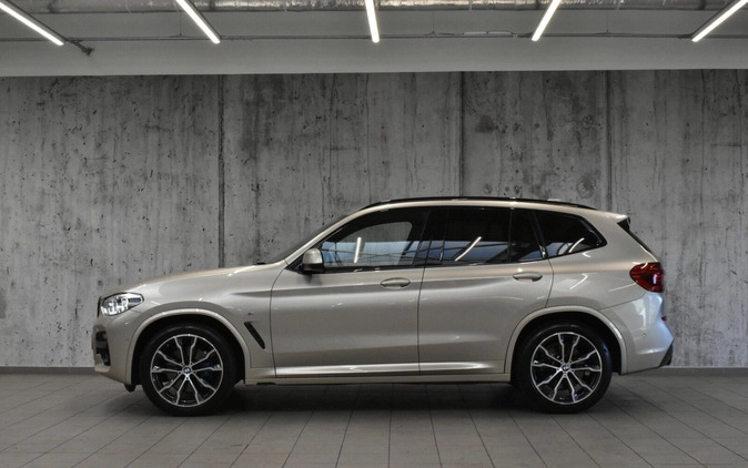 BMW X3 cena 179900 przebieg: 99999, rok produkcji 2020 z Pabianice małe 211